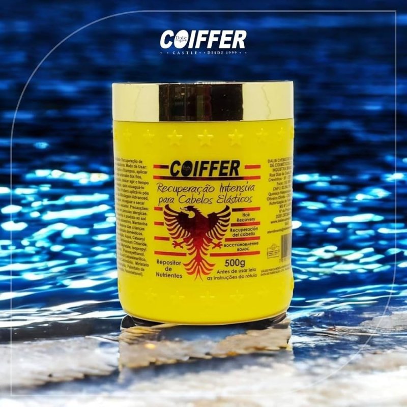 Recuperação Intensiva Coiffer 500g Para cabelos elásticos