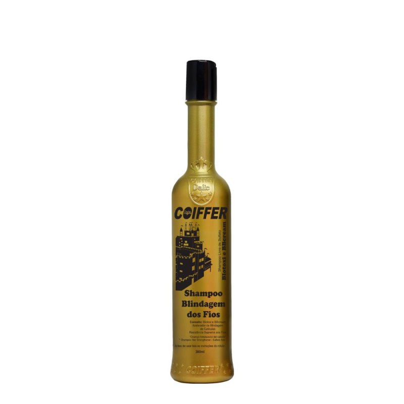 Shampoo Blindagem Blotoxi Coiffer 300ml Cabelos com Química e Progressiva