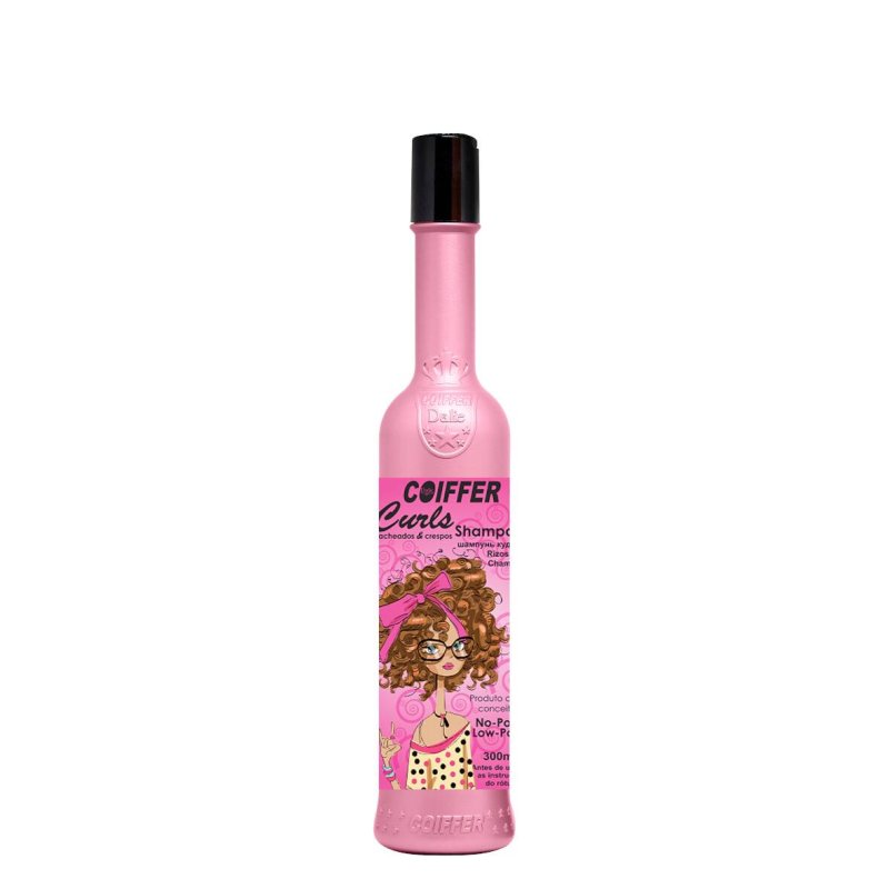 Shampoo Curls Coiffer 300ml Cabelos Cacheados e Crespos