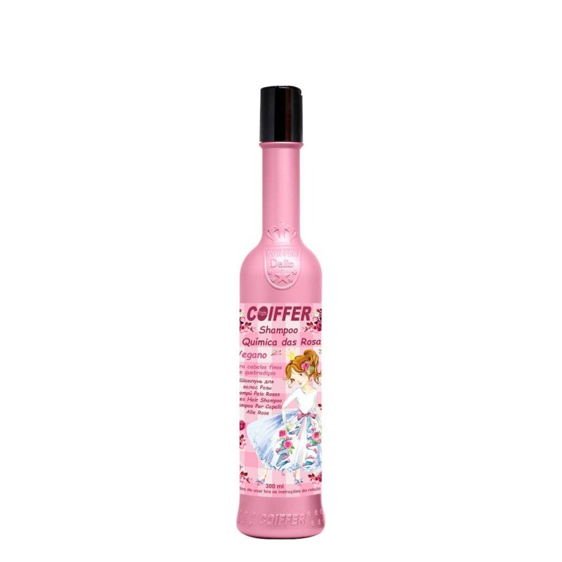 Shampoo de Rosas Coiffer 300ml