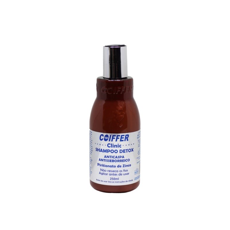 Shampoo Detox Anticaspa Coiffer 250ml Cabelos Oleosos e com Caspa