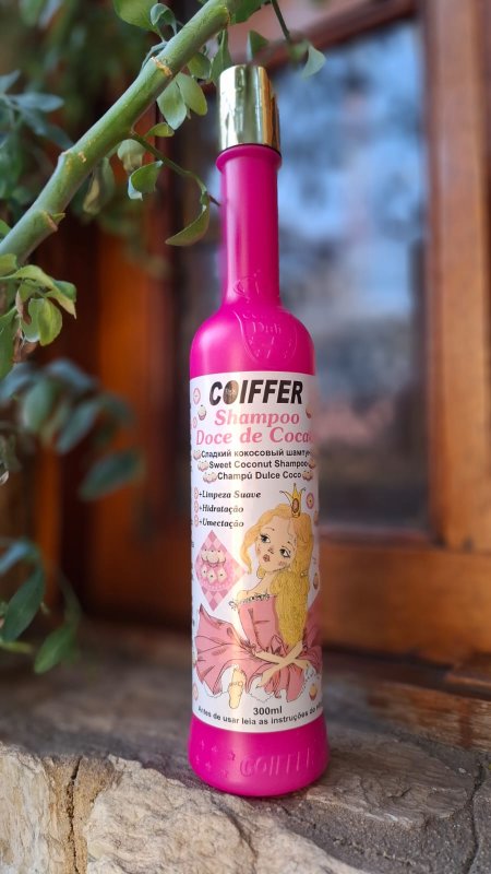 Shampoo Doce De Cocada Coiffer 300ml Hidratação e Umectação