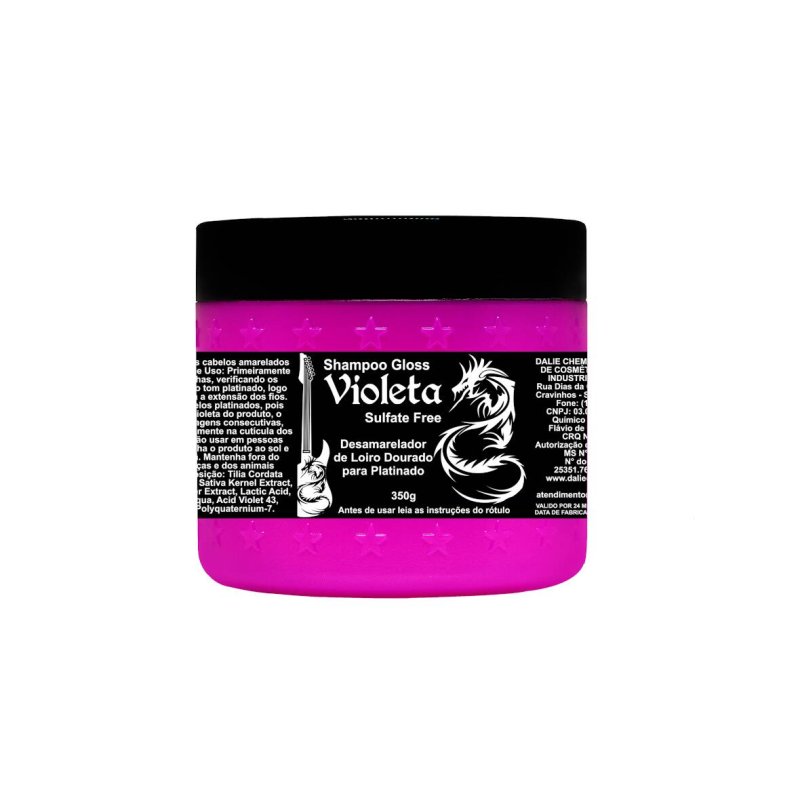 Shampoo Gloss Violeta 350g Coiffer