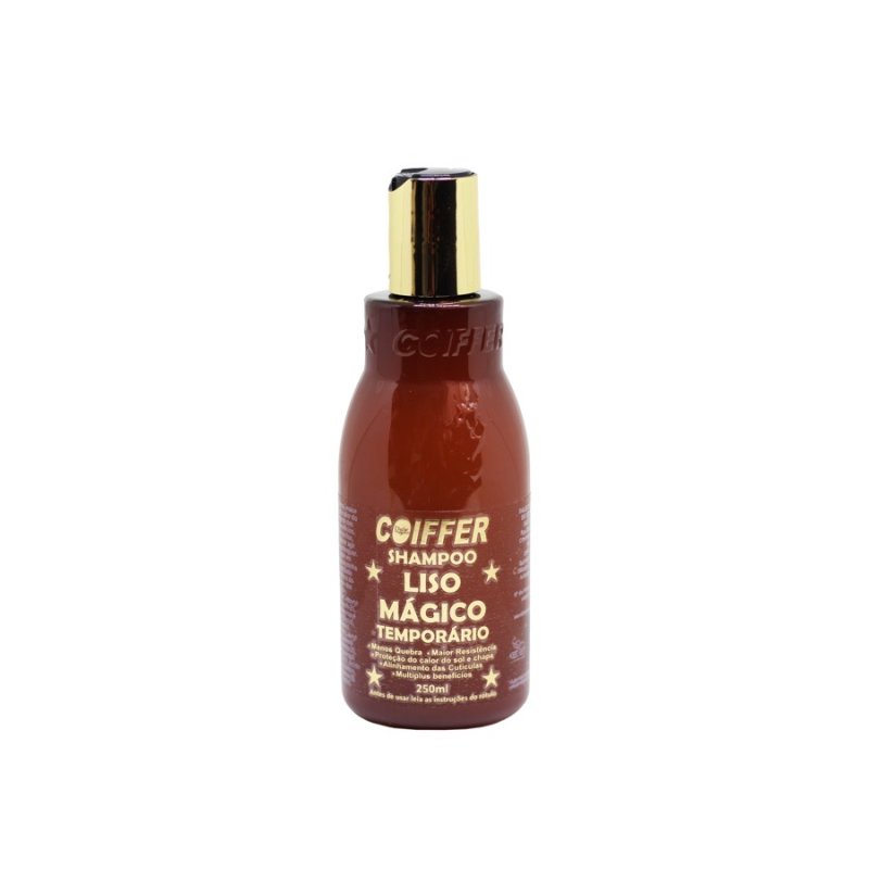 Shampoo Liso Mágico 250ml Coiffer