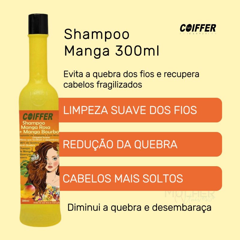 Shampoo Manga 300ml Coiffer