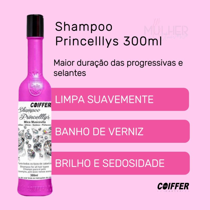 Shampoo Princellys Coiffer 300ml