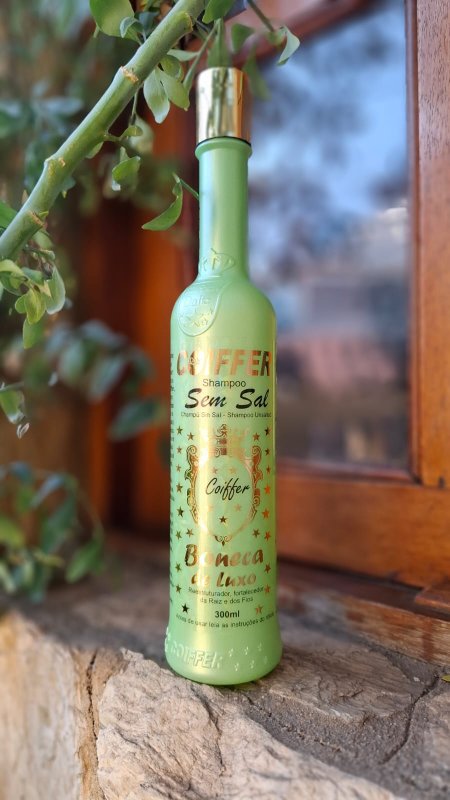 Shampoo Sem Sal Boneca de Luxo 300ml Coiffer