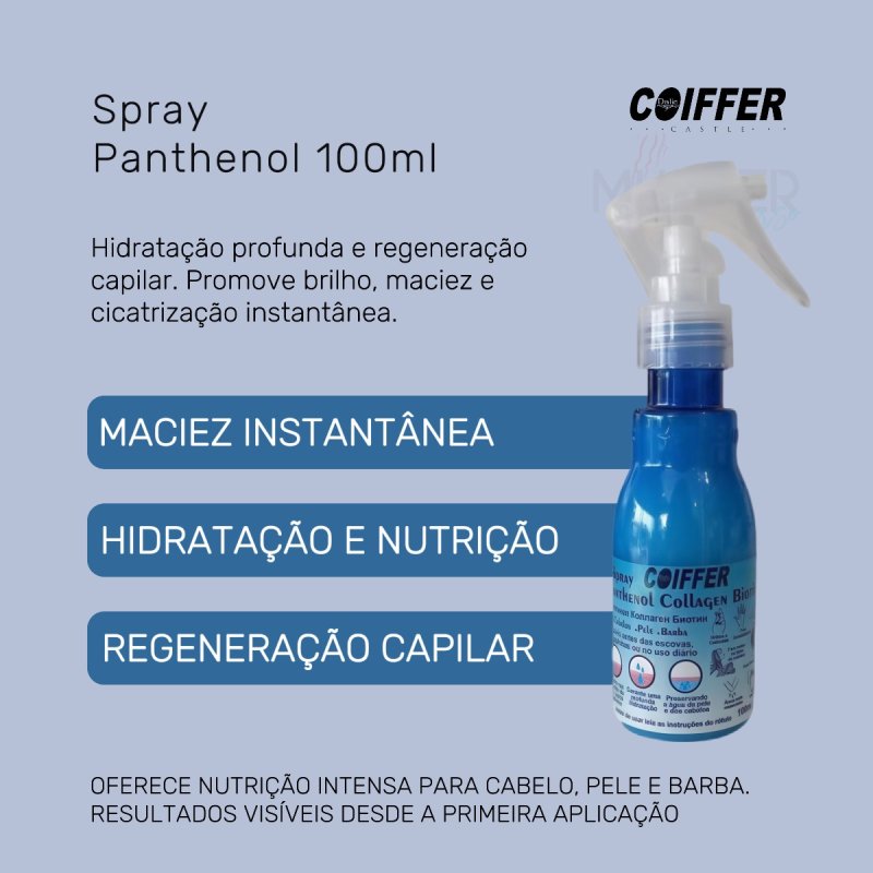 Spray Panthenol Coiffer 100ml