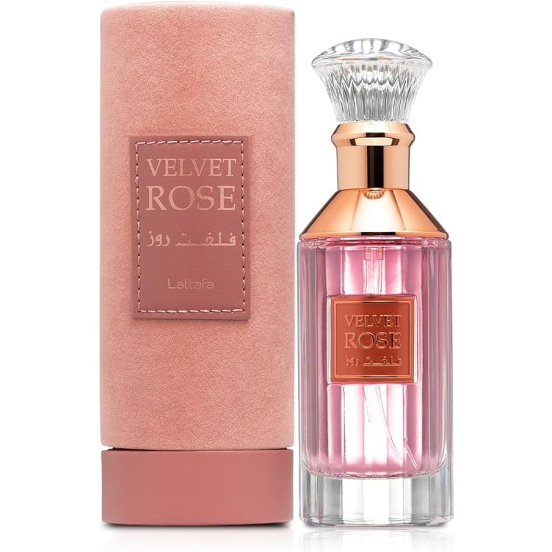 Velvet Rose Lattafa Compartilhável Eau de Parfum 100ml